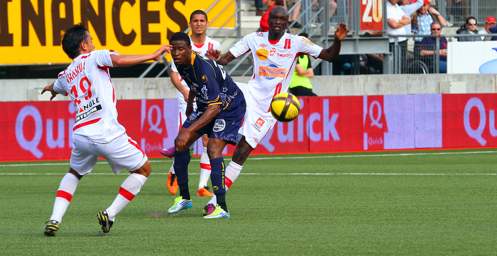 Incapable de marquer, l&rsquo;ASNL a en plus &eacute;t&eacute; l&eacute;s&eacute;e par l&rsquo;arbitre.