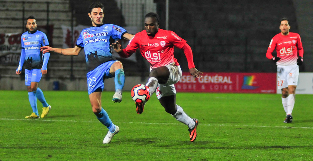 L&rsquo;ASNL s&rsquo;impose chez un concurrent direct en marquant trois fois&nbsp;(photo P. Le Brech).