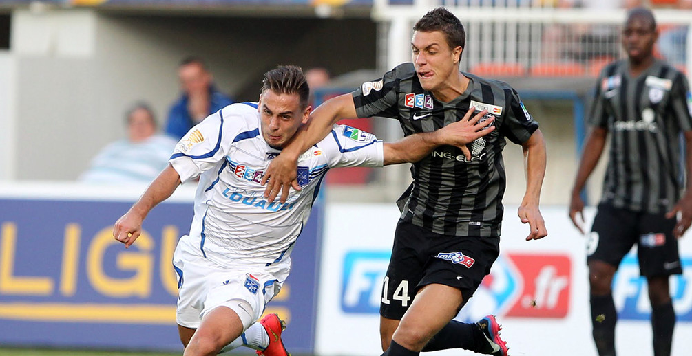 Bouscul&eacute;e, l&rsquo;ASNL est revenue deux fois au score&nbsp;(photo AJA).