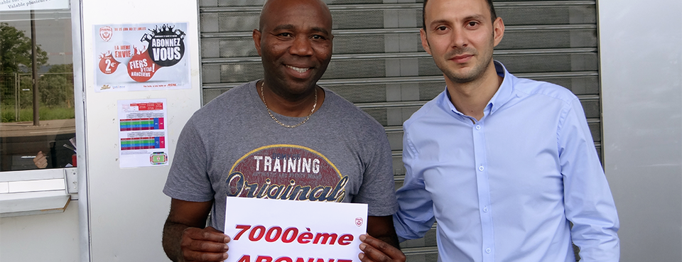 Le 7 000ème abonné