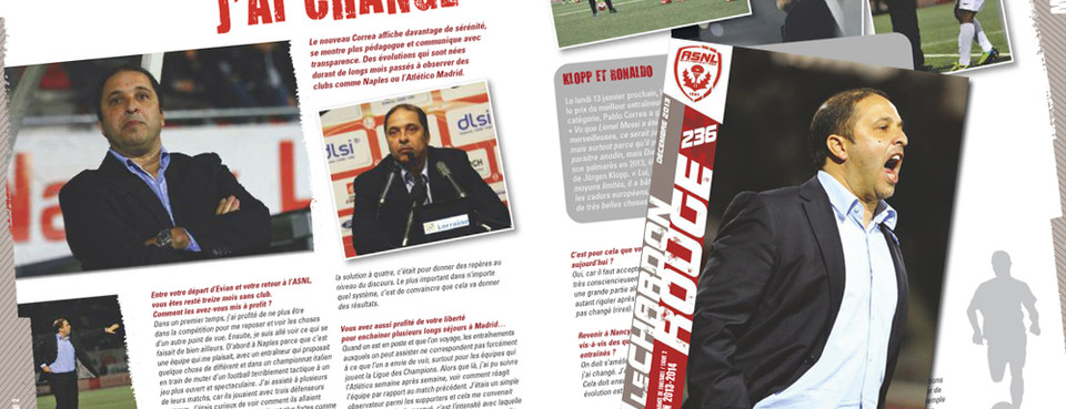 Correa en couverture