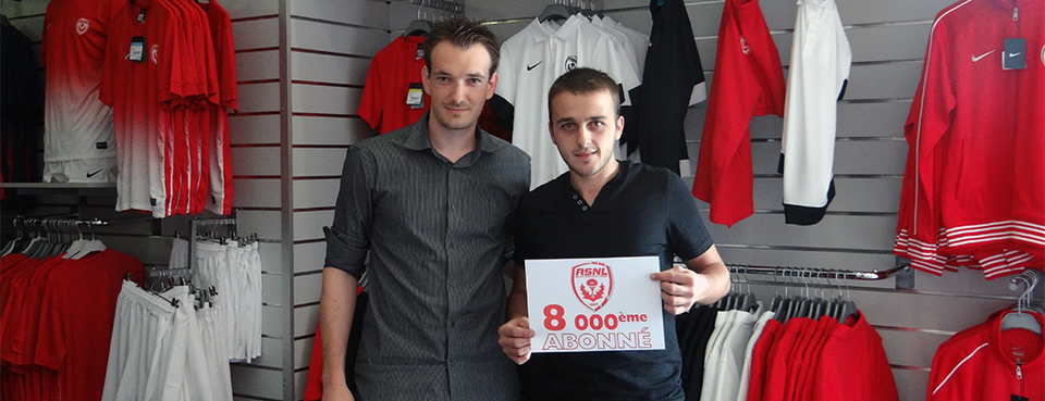 Voici le 8 000ème abonné !