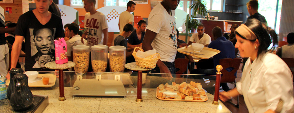 Le petit-déj au centre