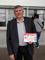 Bruno GAROTTE, le 1000&egrave;me abonn&eacute; de la campagne 2014/2015