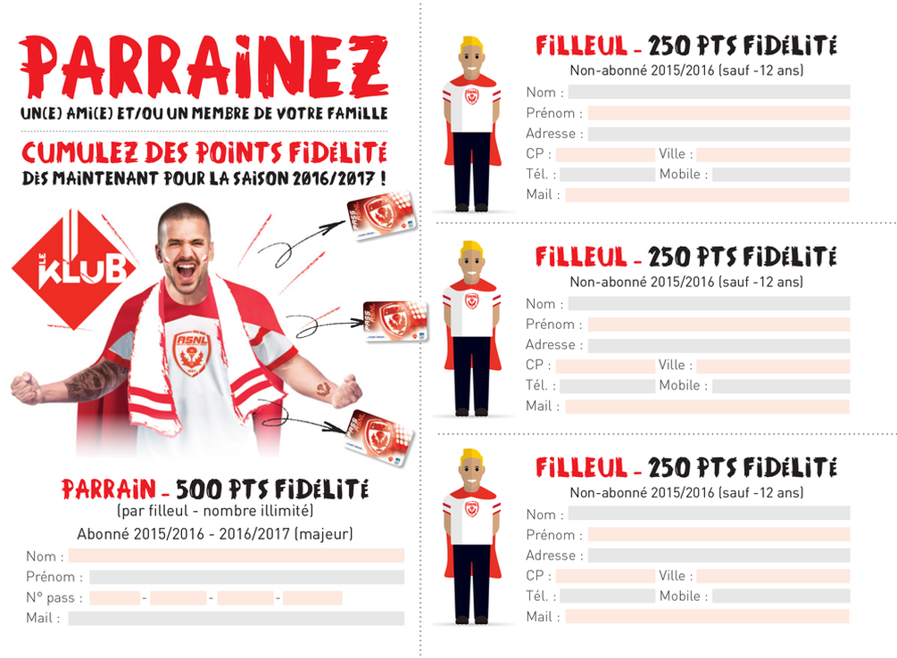 Offre de parrainage