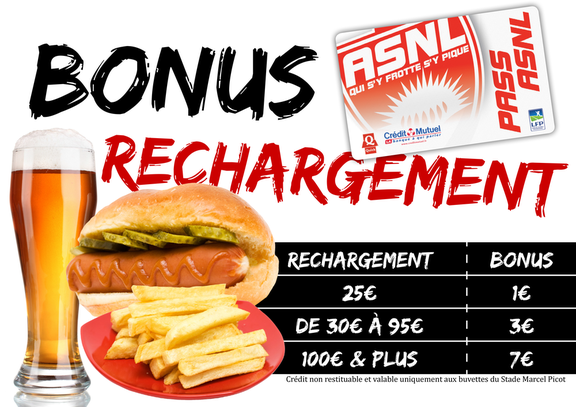 Bonus rechargement