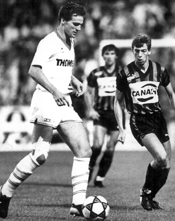 Défenseur de 1980 à 1988 (165 matchs, 2 buts)